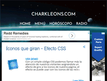 Tablet Screenshot of charkleons.com